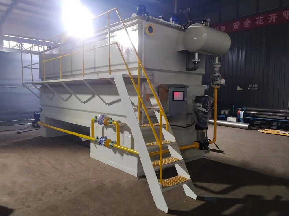 市政污水廠中的溶氣氣浮機設(shè)備